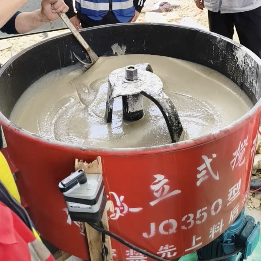 洛南汽轮机余热压缩机导热油设备底座耐高温环氧树脂灌浆料